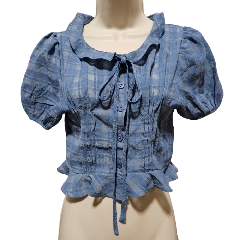 Women's Shandu Blue Blouse